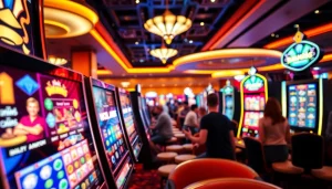 Rasakan slot depo 1k dengan suasana kasino yang hidup dan penuh warna.