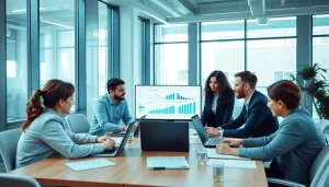 Find competitor pricing strategies in an engaging business meeting setting.