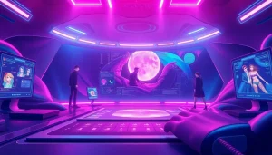 Explore the allure of NSFW AI with an interactive generator showcasing seductive digital landscapes and characters.