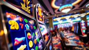 Mostbet slot machines displaying vibrant graphics and a lively gaming atmosphere.