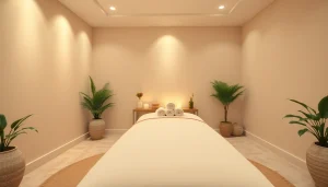 편안한 분위기와 자연 요소가 있는 포항스웨디시 마사지 치료실